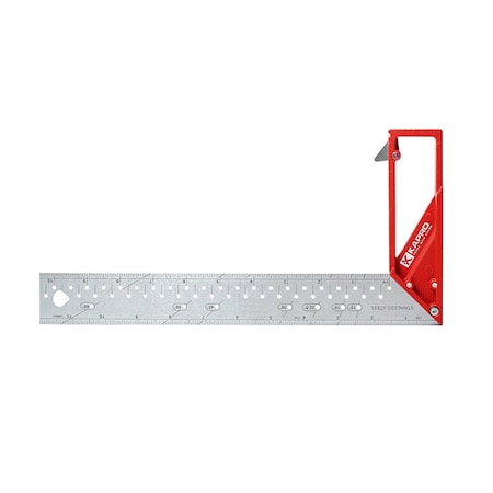 Kapro 353 Ledge-It Try & Mitre Square w/Stainless Steel Blade 12" 353-12